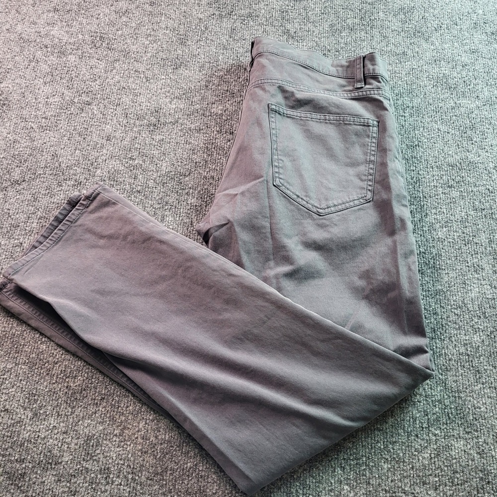 Brooks Brothers Slim Fit Men's Gray Casual Pants Trousers W32 L30